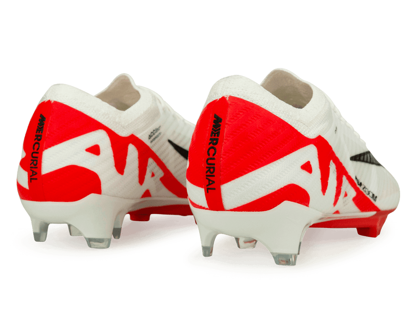 Nike Men's Zoom Mercurial Vapor 15 Elite White/Red Rear