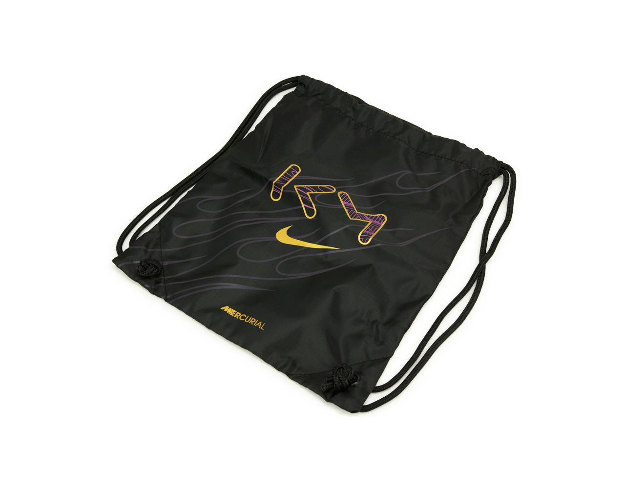 Nike Men's Zoom Mercurial Vapor 16 Elite KM FG Grand Purple/Pale Ivory Shoestring Bag