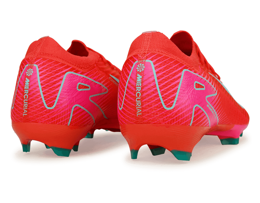 Nike Men's Mercurial Vapor 16 Pro FG Ember Glow/Aurora Green Rear