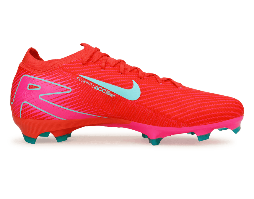 Nike Men's Mercurial Vapor 16 Pro FG Ember Glow/Aurora Green Side