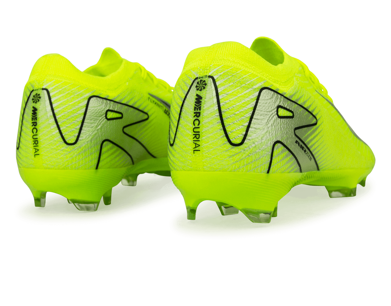 Nike Men's Zoom Mercurial Vapor 16 Pro FG Volt/Black Rear