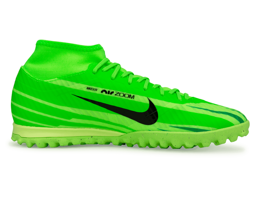 Nike Men's Zoom Mercurial Superfly 9 Academy MDS TF Green Strike/Black Side