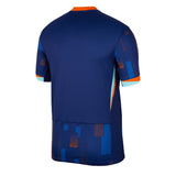 Nike Men's Netherlands 2024/25 Away Jersey Blue Void/Orange Back