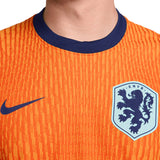 Nike Men's Netherlands 2024/25 Dri-FIT ADV Home Jersey Orange/Blue Void Crest