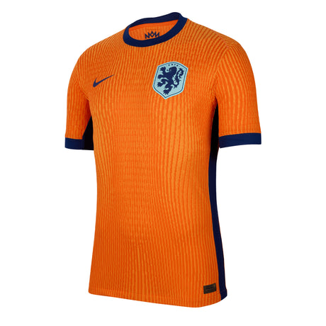 Nike Men's Netherlands 2024/25 Dri-FIT ADV Home Jersey Orange/Blue Void Front