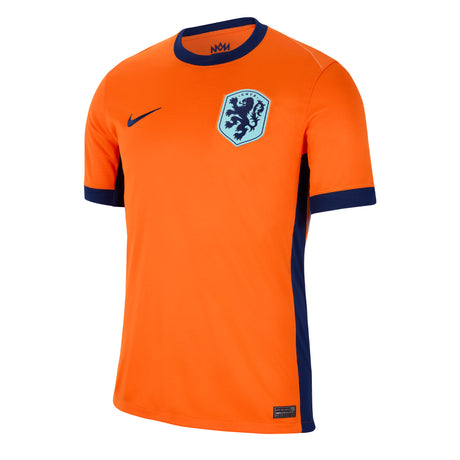 Nike Men's Netherlands 2024/25 Home Jersey Orange/Blue Void Front