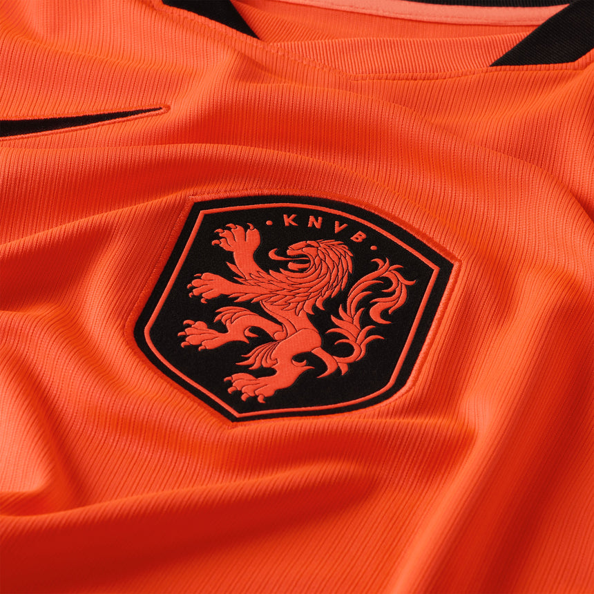 Nike Men's Netherlands World Cup 2026 Home Jersey Orange/Black Crest