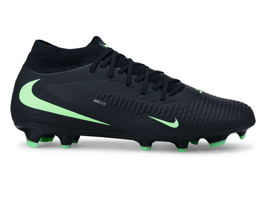 Nike Men's Phantom 6 High Academy FG/MG Black/Illusion Green