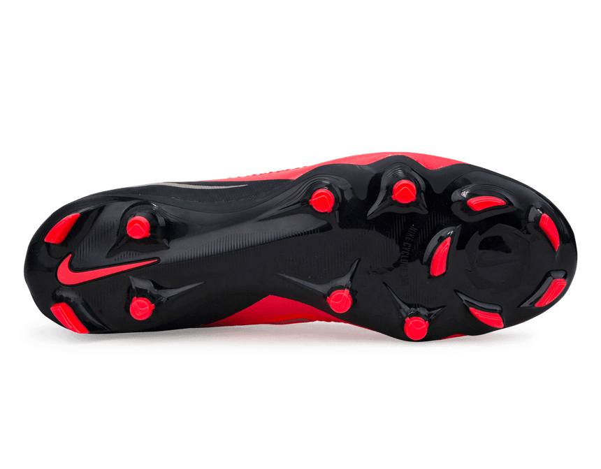 Nike Men's Phantom 6 High Academy FG/MG Bright Crimson/Black Sole
