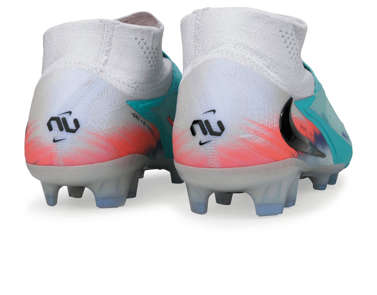 Nike Men's Phantom 6 High Elite FG Pistachio Frost/Hyper Orange Back