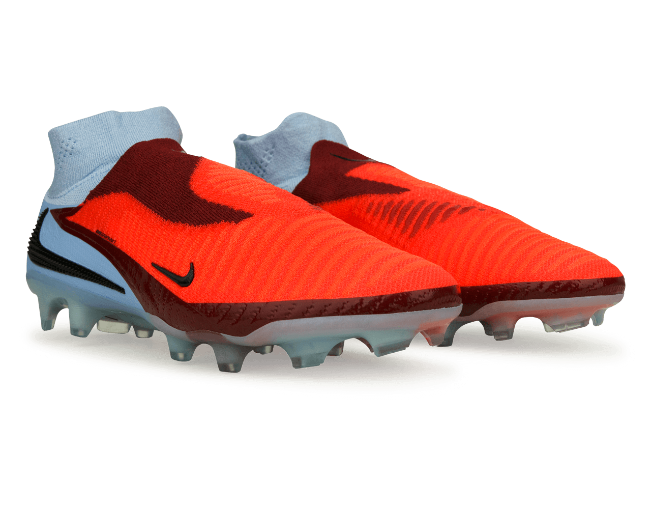 Nike Men's Phantom 6 High Elite FG Royal Tint/Black/Bright Crimson Together