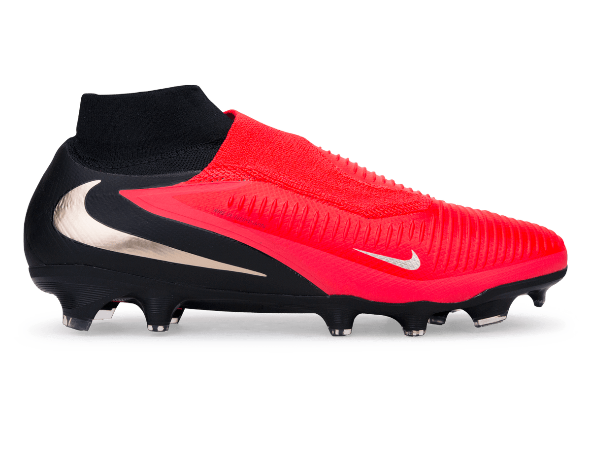 Nike Men's Phantom 6 High Pro FG Bright Crimson/Black – Azteca Soccer