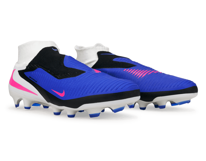 Nike Men's Phantom 6 High Pro FG Racer Blue/Pink Blast Together