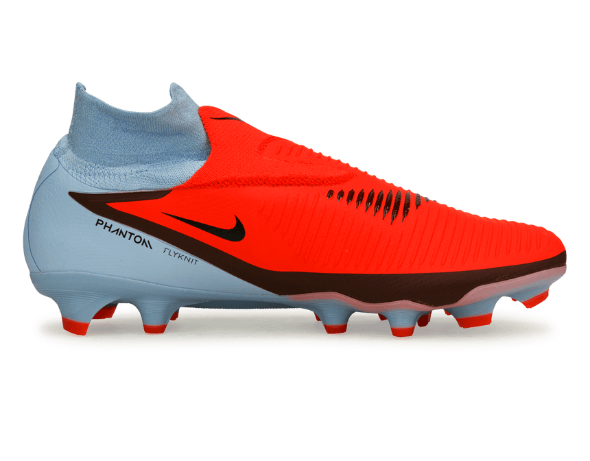 Nike Men's Phantom 6 High Pro FG Royal Tint/Bright Crimson Side