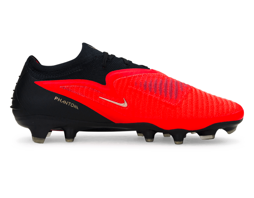 Nike Men's Phantom 6 Low Elite FG Bright Crimson/Black Side