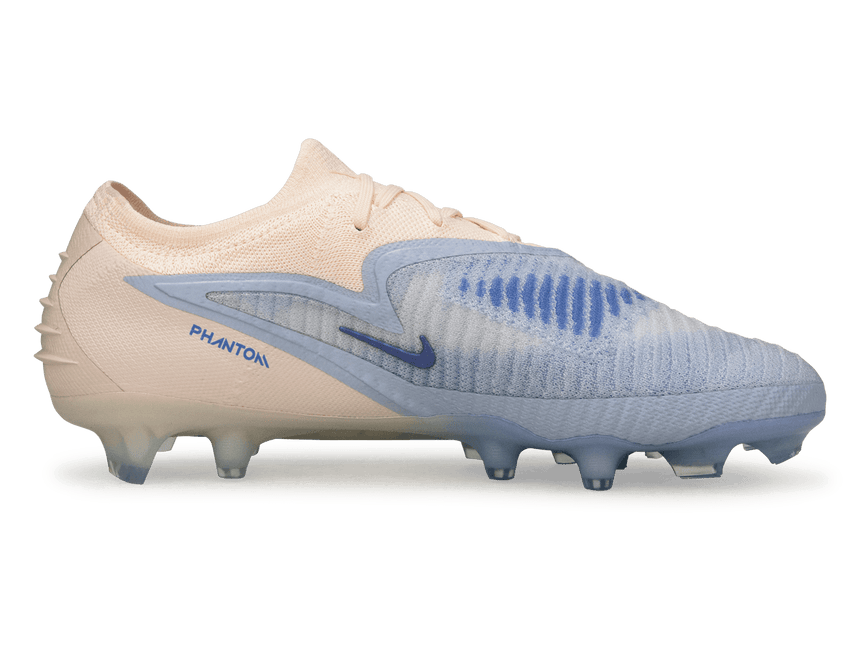 Nike Men's Phantom 6 Low Elite FG LV8 Soccer Cleats Ghost/Guava Ice Side