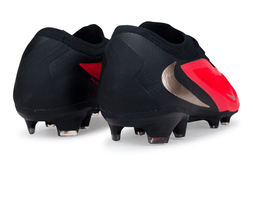 Nike Men's Phantom 6 Low Pro FG Bright Crimson/Black Rear