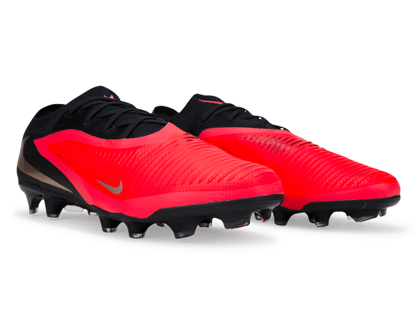 Nike Men's Phantom 6 Low Pro FG Bright Crimson/Black Together