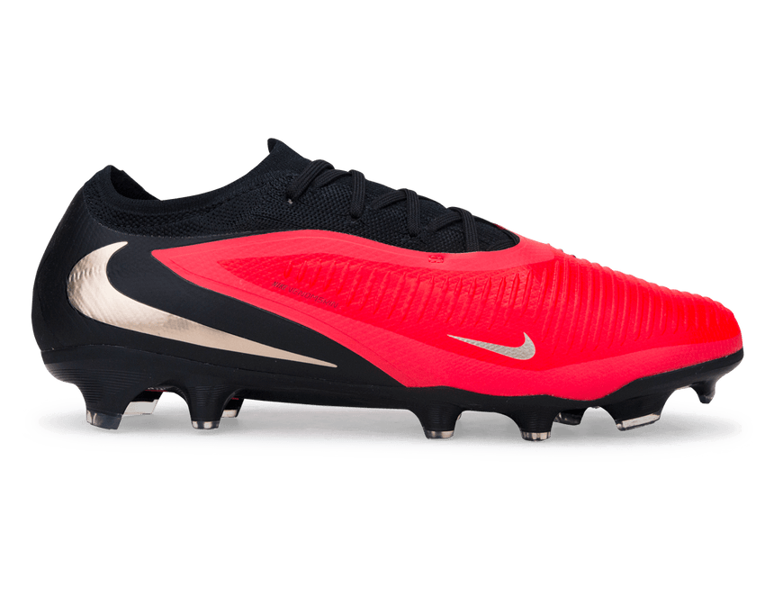 Nike Men's Phantom 6 Low Pro FG Bright Crimson/Black
