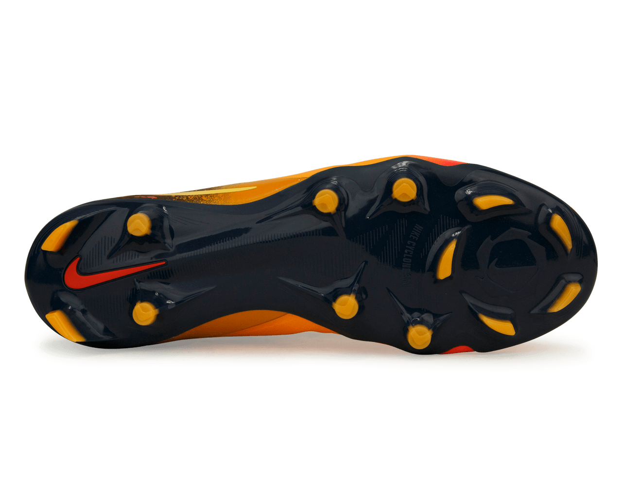 Nike Men's Erling Haaland Phantom 6 Low Pro FG Laser Orange/Lemon Sole