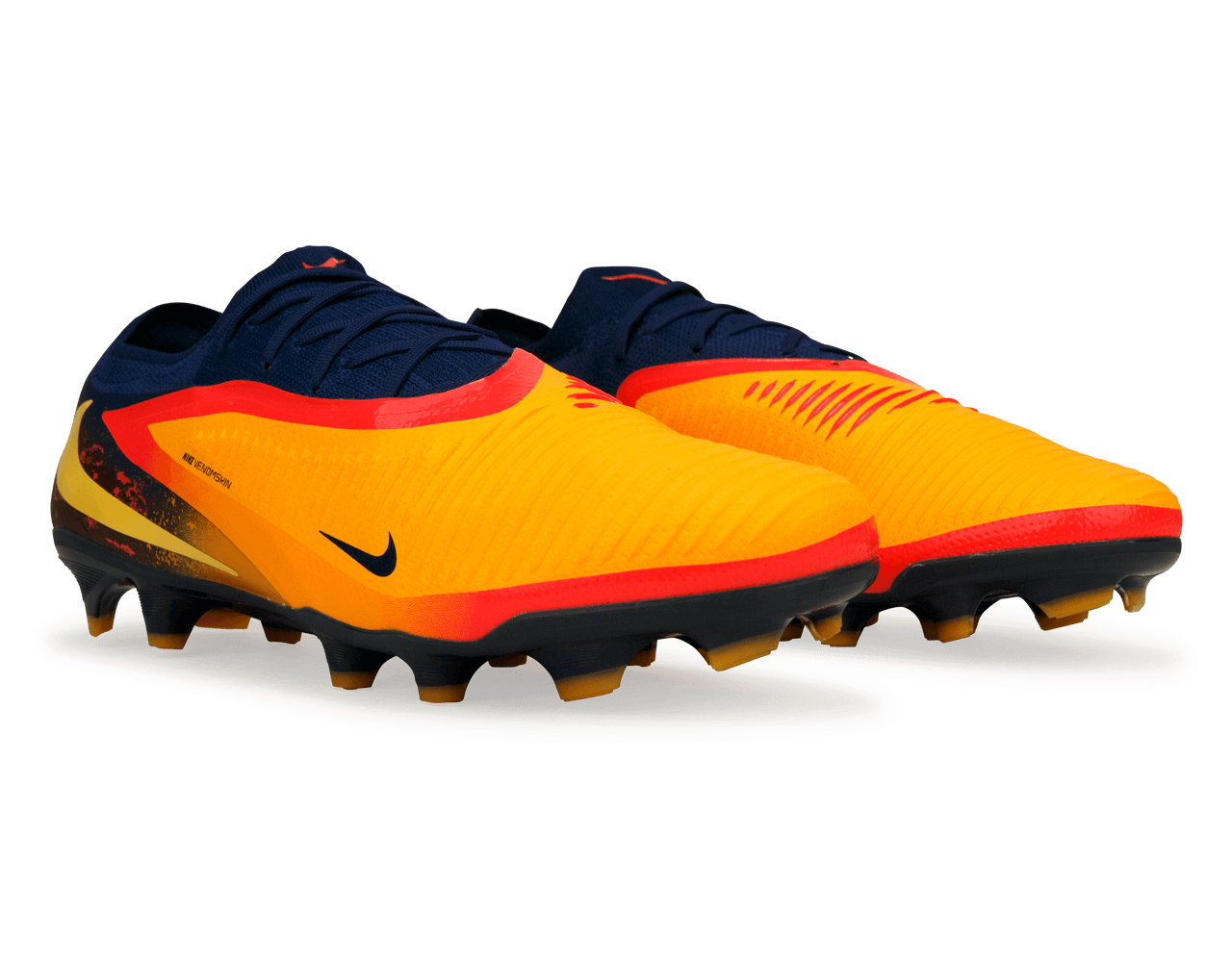 Nike Men's Erling Haaland Phantom 6 Low Pro FG Laser Orange/Lemon Together