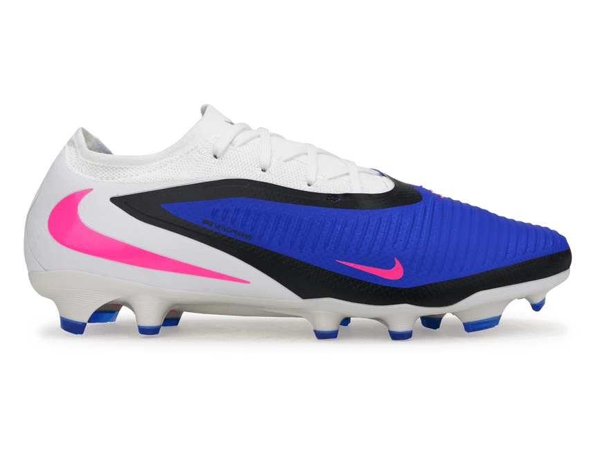 Nike Men's Phantom 6 Low Pro FG Racer Blue/Pink Blast