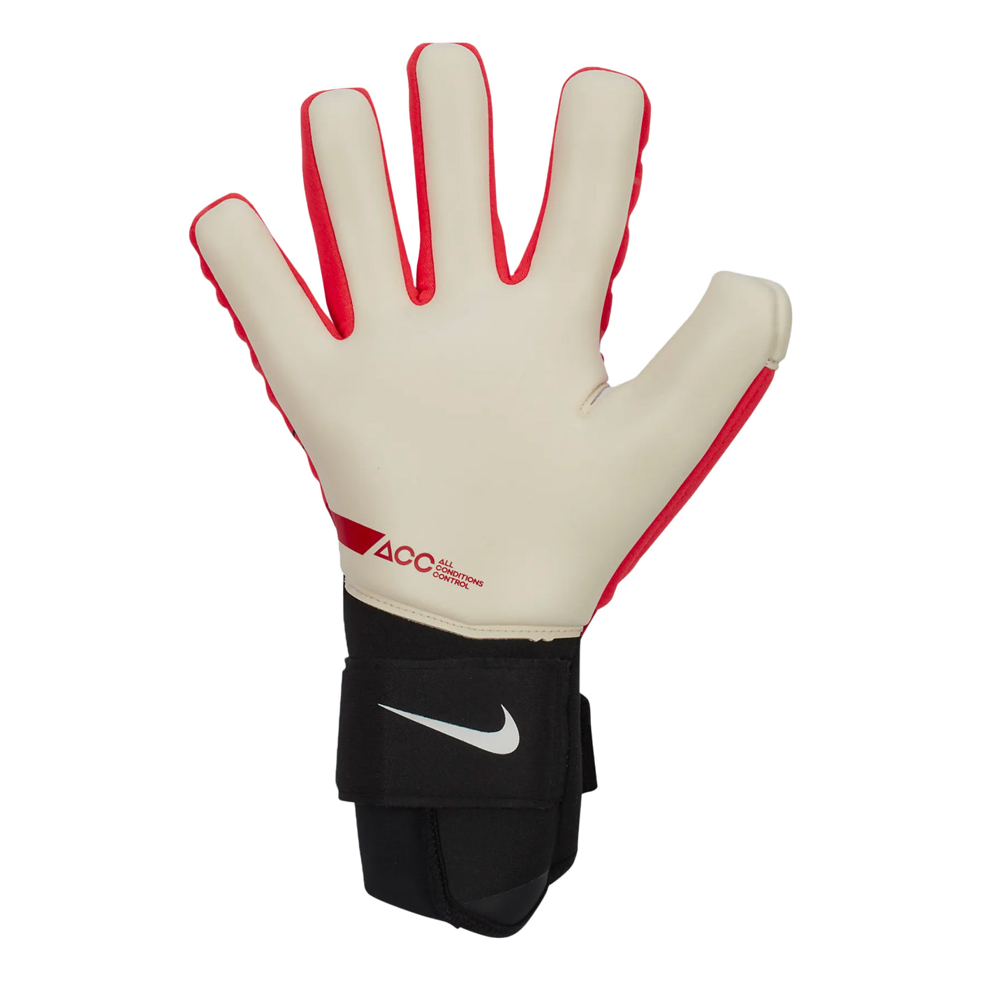 Nike Men's Phantom Elite Goalkeeper Gloves Bright Crimson/Black Back