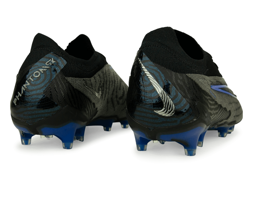 Nike Men's Phantom GX Elite FG Black/Blue Rear