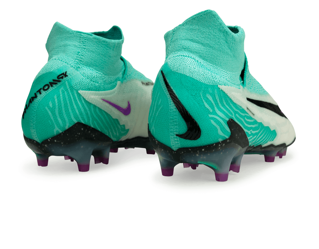 Nike Men's Phantom GX Elite DF FG Turquoise/Black/Purple Rear