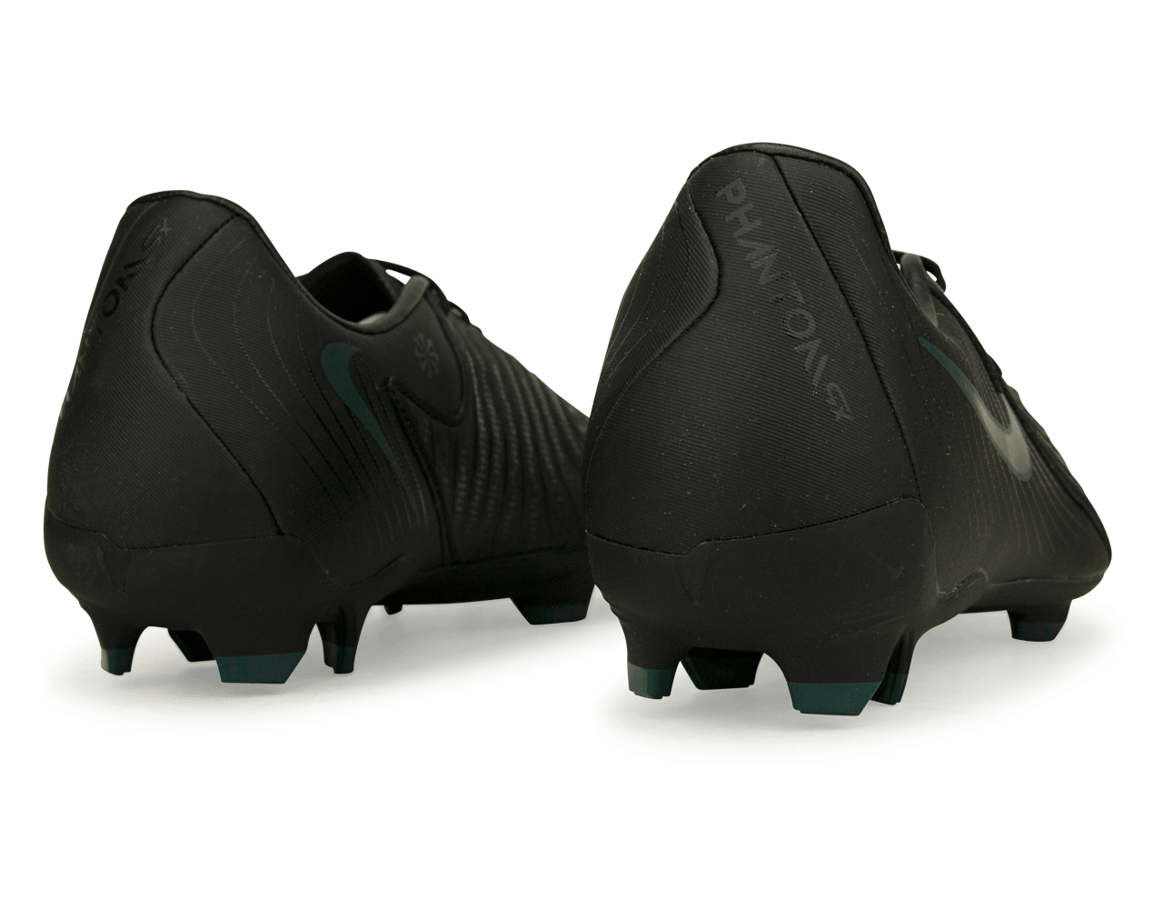 Nike Men's Phantom GX II Academy FG/MG Black/Deep Jungle Rear