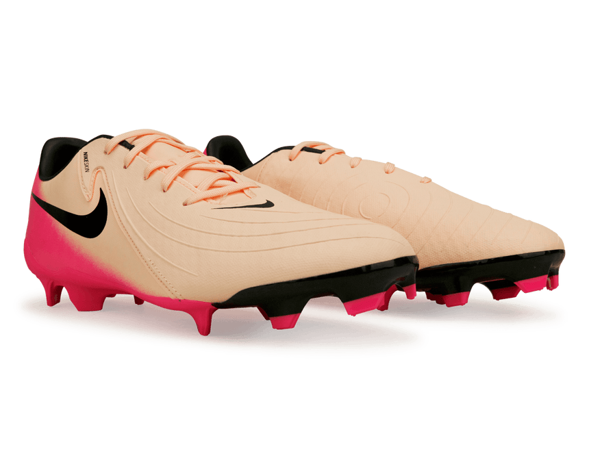 Nike Men's Phantom GX II Academy FG/MG Crimson Tint/Pink Blast Together