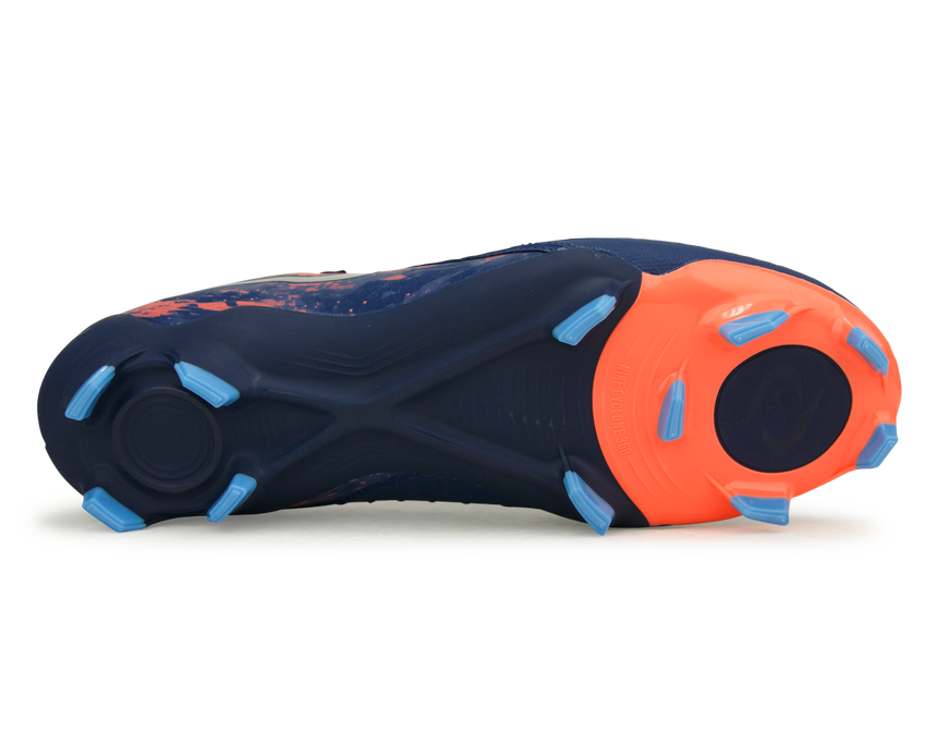 Nike Men's Phantom GX II Academy FG/MG Erling Haaland Blue Void/Chrome Sole