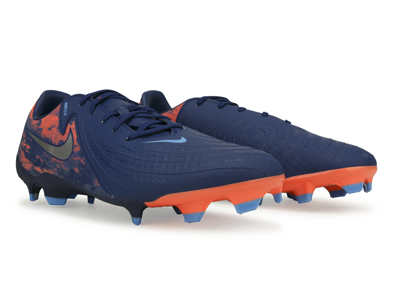 Nike Men's Phantom GX II Academy FG/MG Erling Haaland Blue Void/Chrome Together