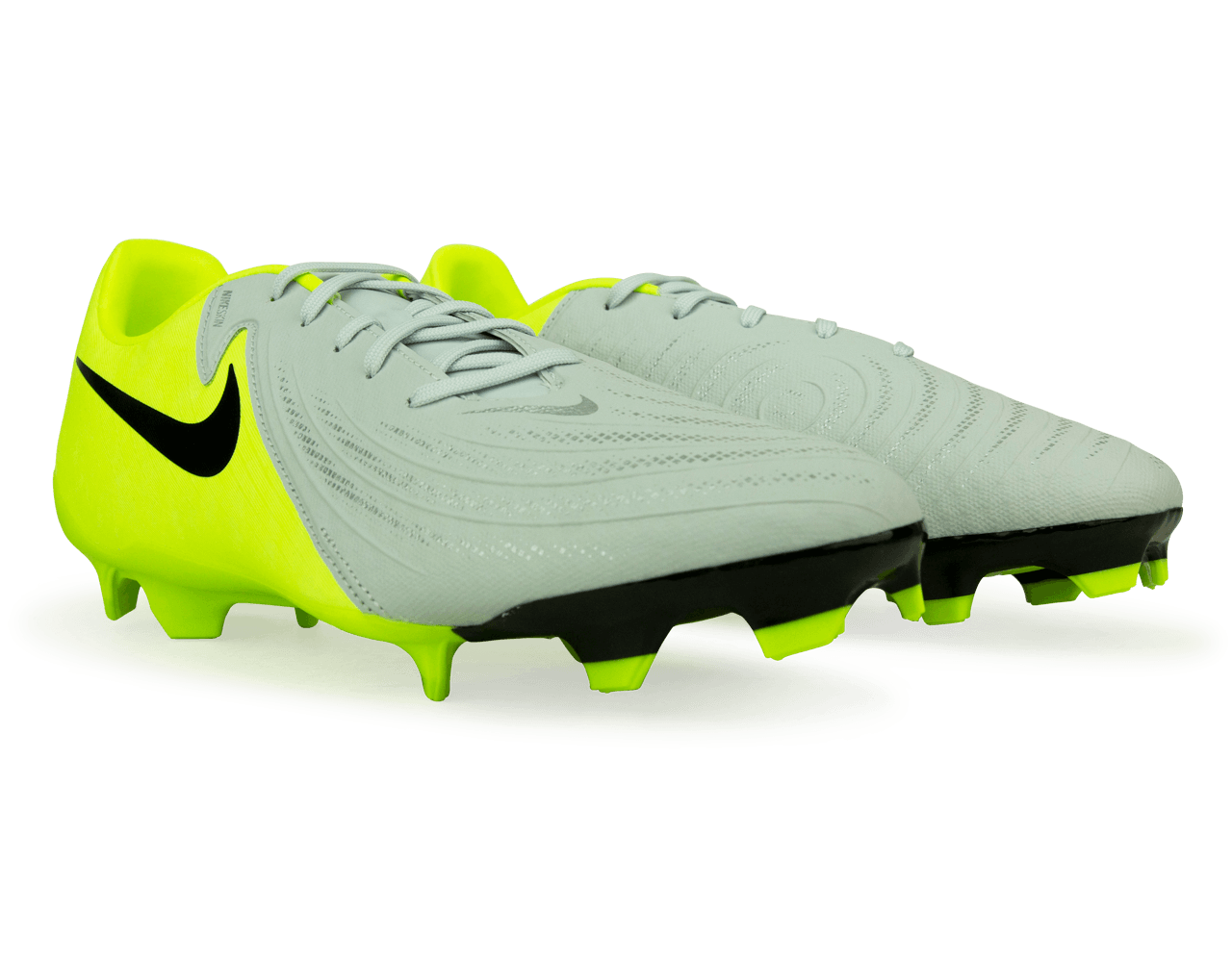 Nike Men's Phantom GX II Academy FG/MG Silver/Black/Volt Together