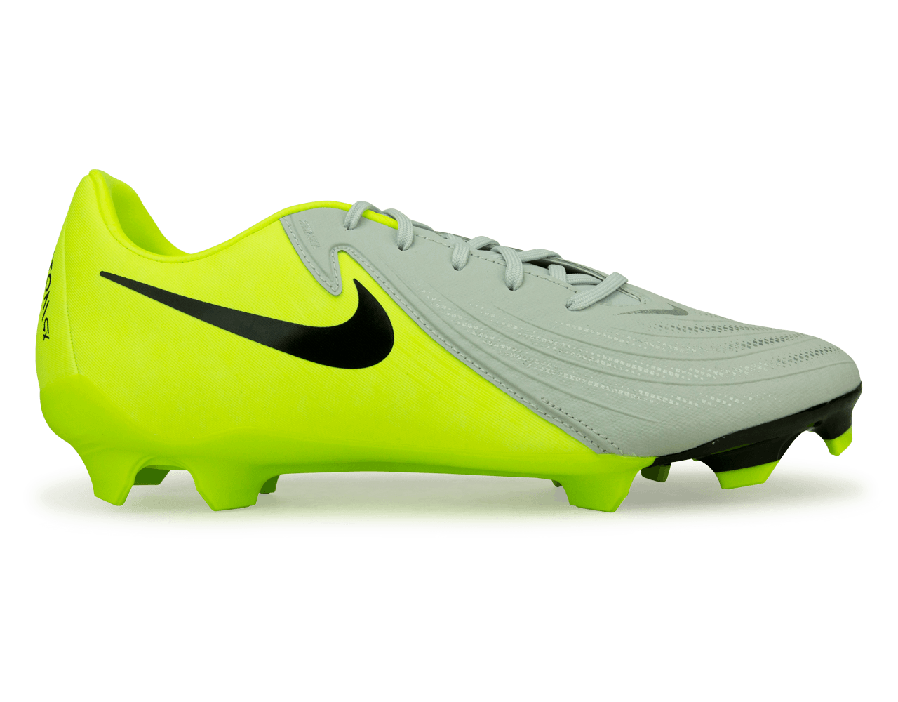 Nike Men's Phantom GX II Academy FG/MG Silver/Black/Volt
