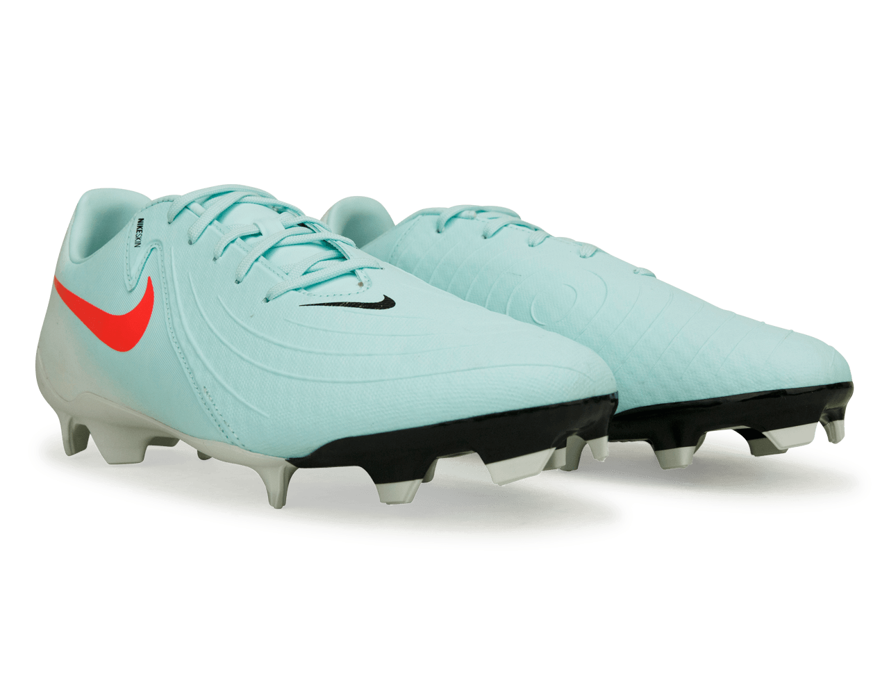 Nike Men's Phantom GX II Academy FG/MG Mint/Atomic Red Together