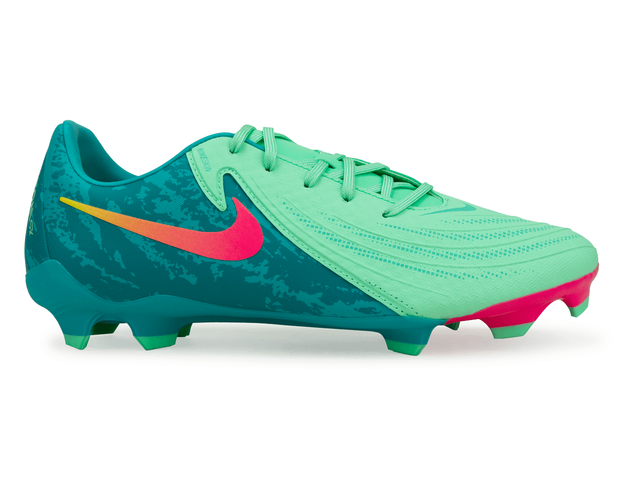 Nike Men's Phantom GX II Academy LV8 FG/MG Green Glow/Black