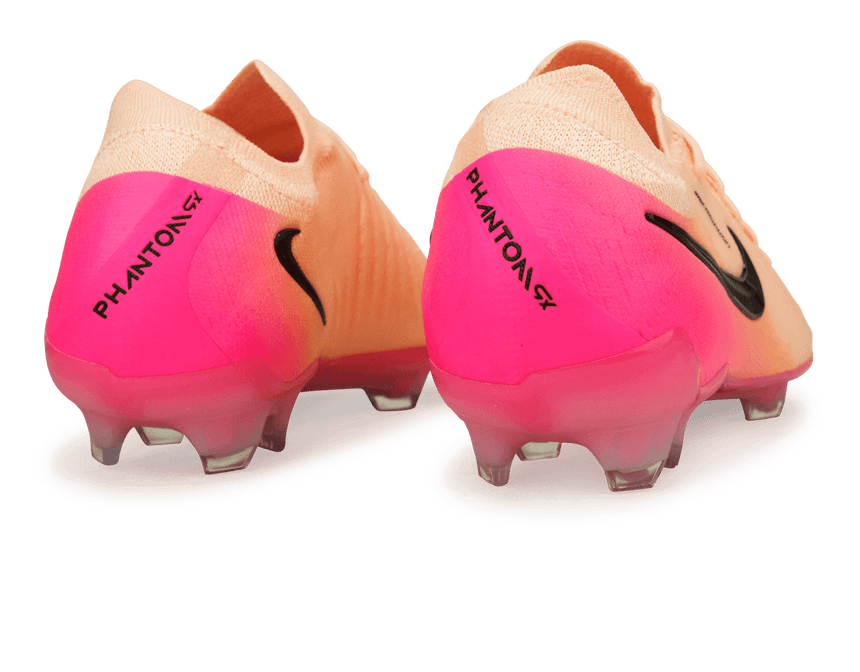 Nike Men's Phantom GX II Elite FG Crimson Tint/Pink Blast Heel