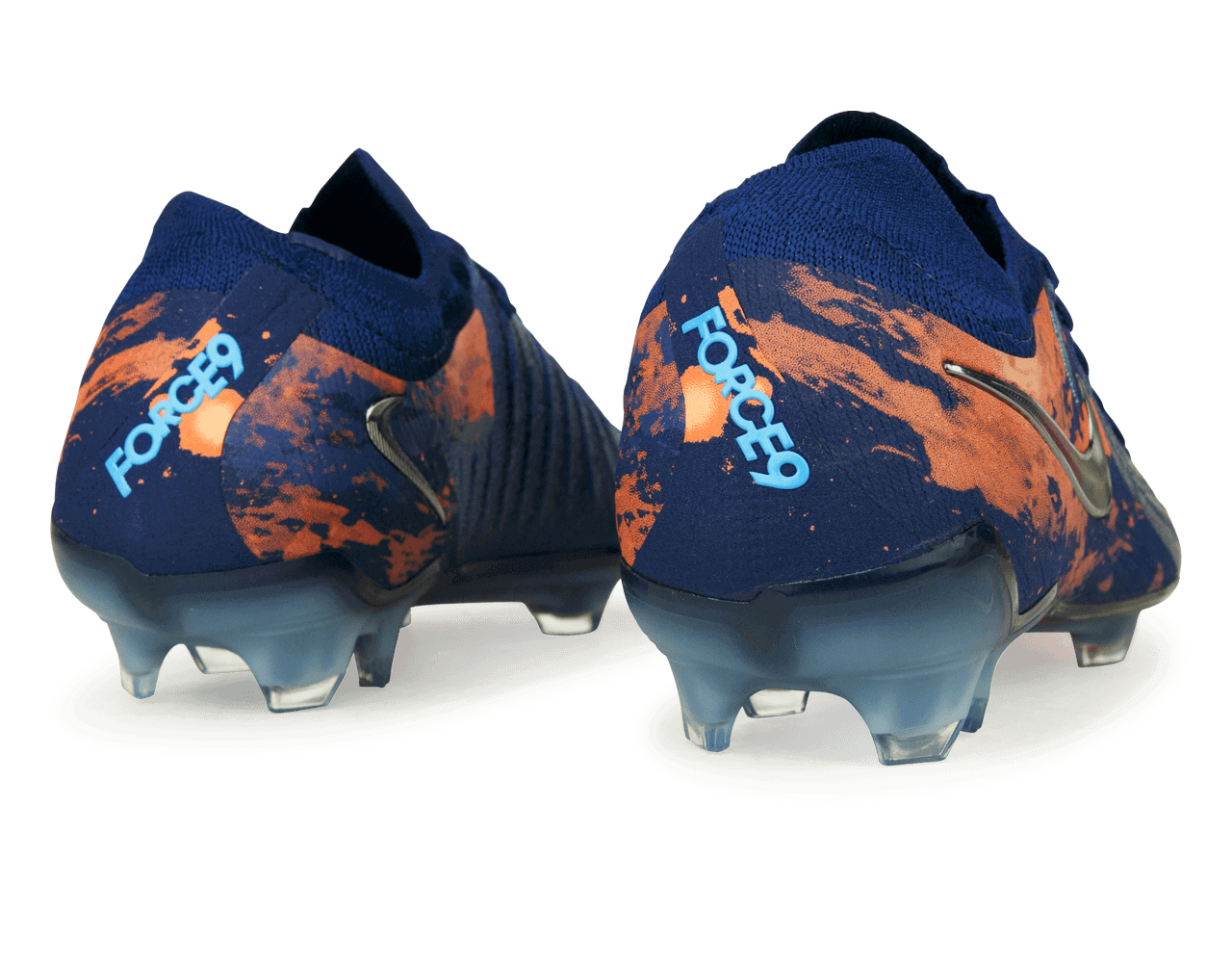 Nike Men's Phantom GX II Elite FG Erling Haaland Blue Void/Chrome Rear