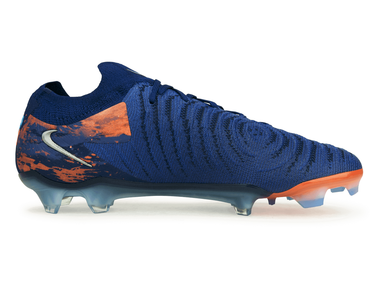 Nike Men's Phantom GX II Elite FG Erling Haaland Blue Void/Chrome Side