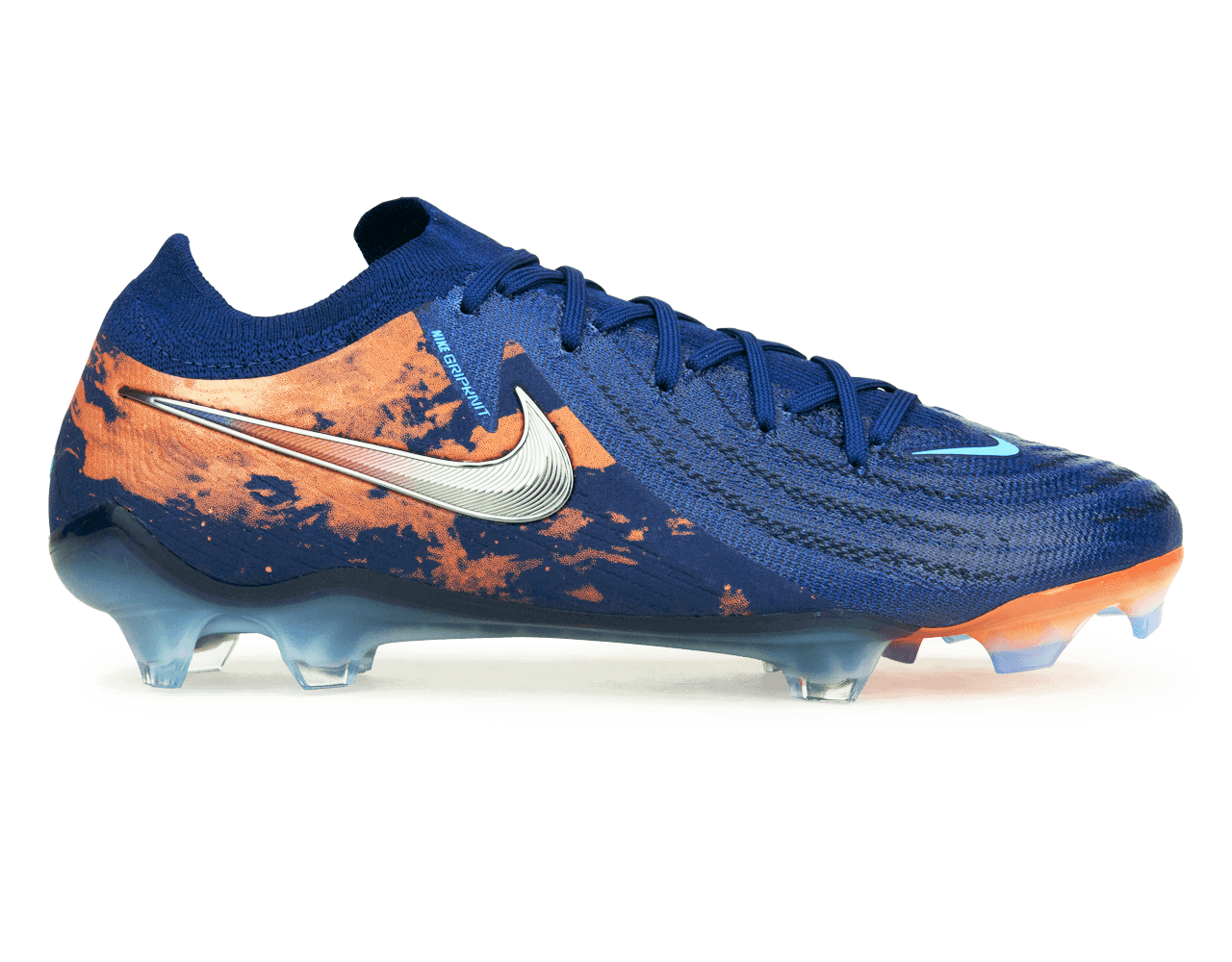 Nike Men's Phantom GX II Elite FG Erling Haaland Blue Void/Chrome