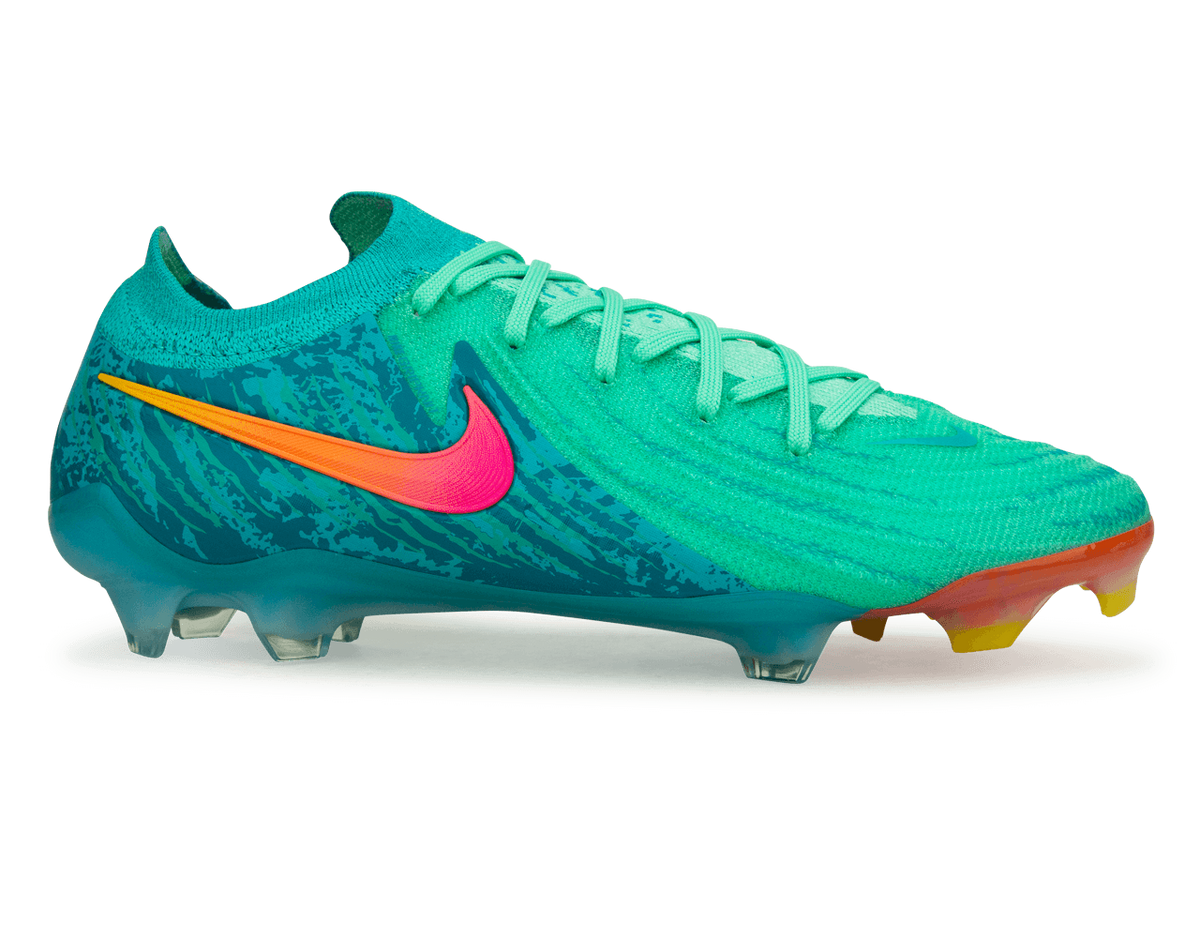 Nike Men's Phantom GX II Elite LV8 FG Green Glow/Black – Azteca Soccer