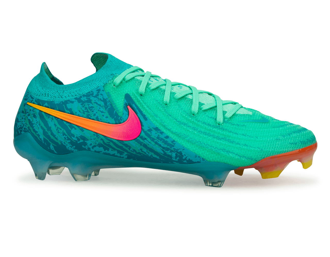 Nike Men's Phantom GX II Elite LV8 FG Green Glow/Black