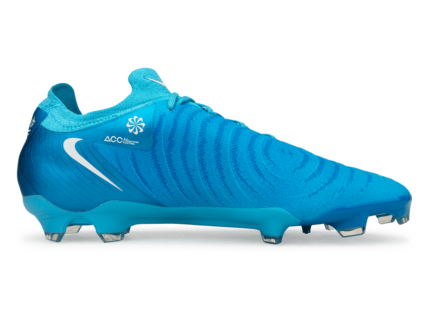 Nike Men's Phantom GX II Pro FG Blue Fury/White Side
