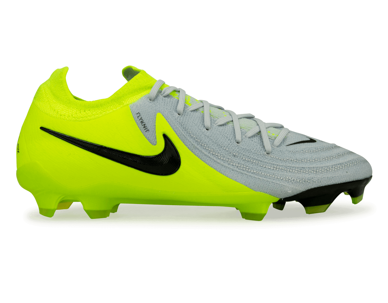 Nike Men's Phantom GX II Pro FG Silver/Black/Volt