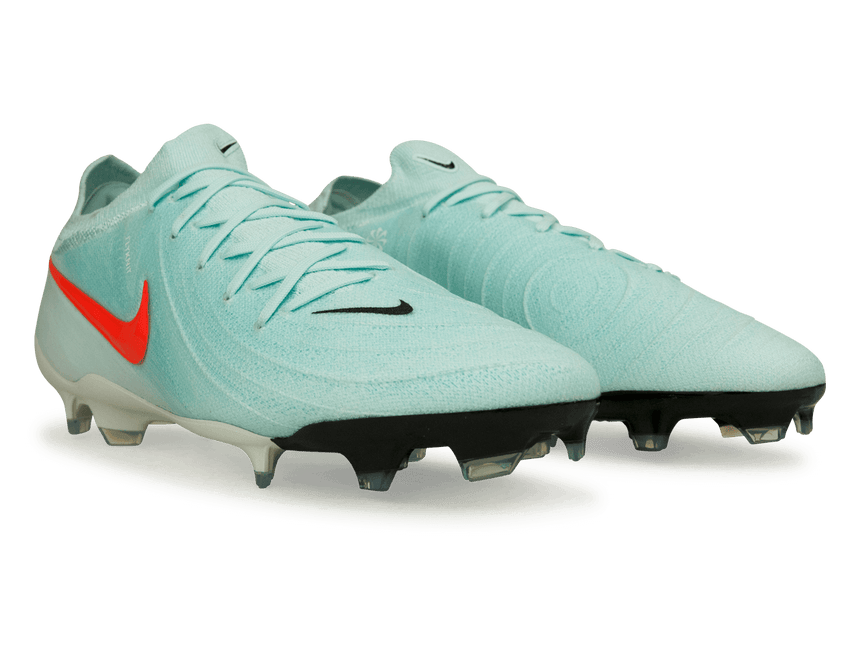 Nike Men's Phantom GX II Pro FG Mint/Atomic Red Together