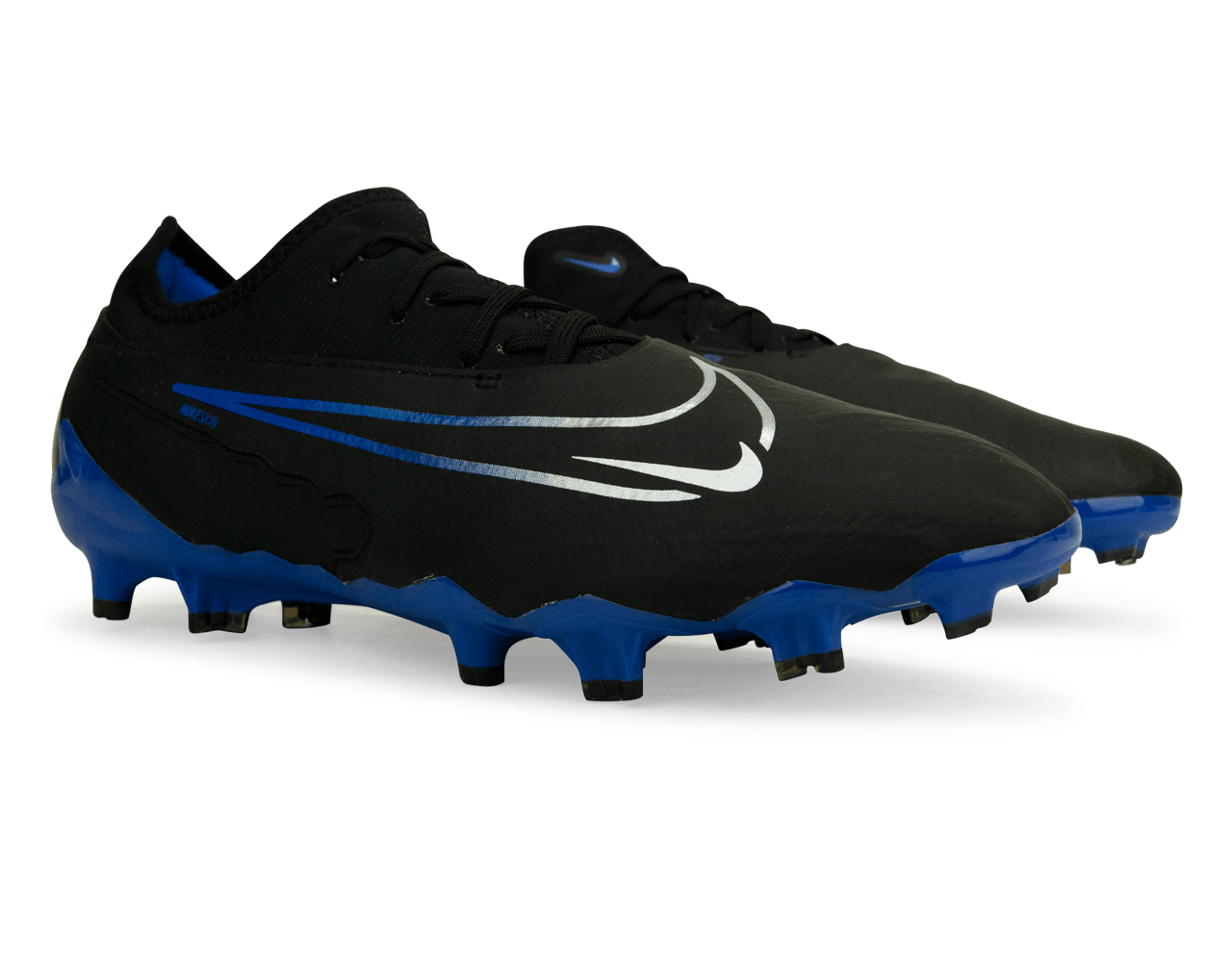 Nike Men's Phantom GX Pro FG Black/Blue Sole