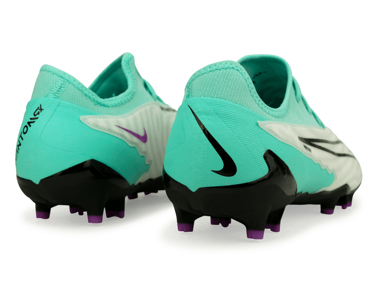 Nike Men's Phantom GX Pro FG Turquoise/Black/Purple Rear