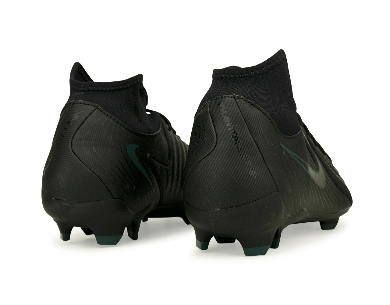 Nike Men's Phantom Luna II Academy FG/MG Black/Deep Jungle Rear