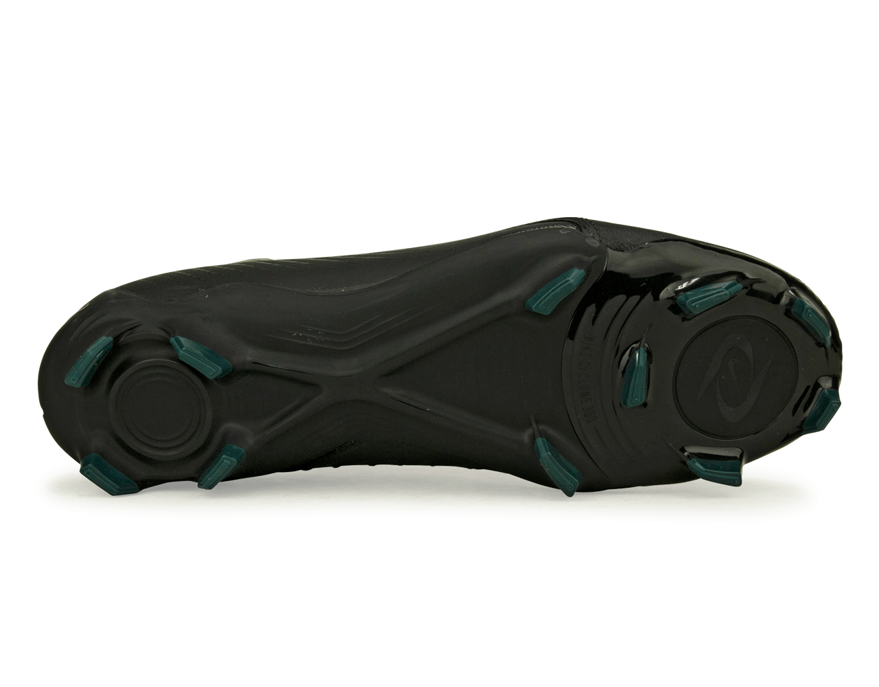 Nike Men's Phantom Luna II Academy FG/MG Black/Deep Jungle Sole